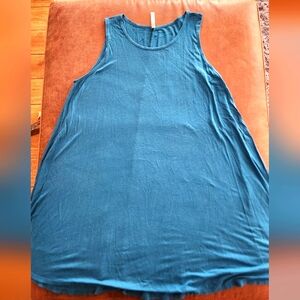 Azules Teal Sleeveless Dress